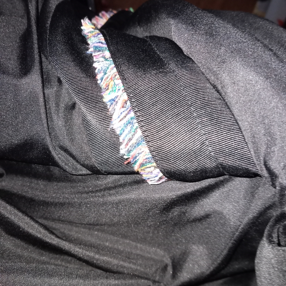 Ann Taylor Textured Mixed Tweed Zip Pocket Jacket In Black Multi Color s… - Picture 11 of 14